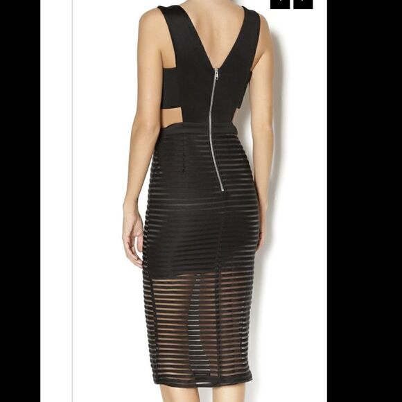 Mustard Seed- Black Body Con dress 🖤 - Picture 2 of 4